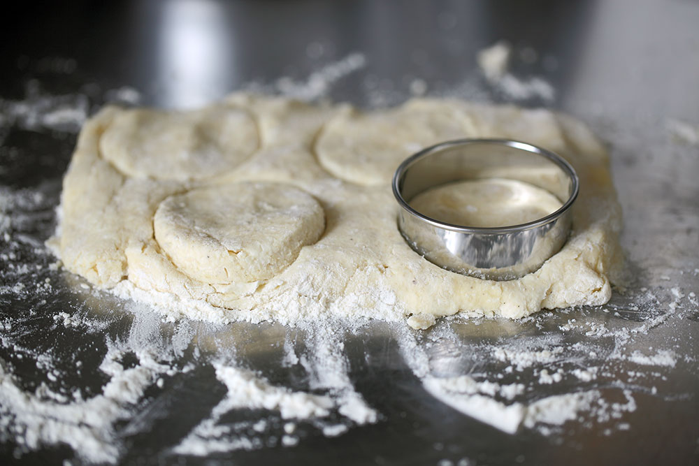 Biscuit Dough Cut Biscuit Dough Cut