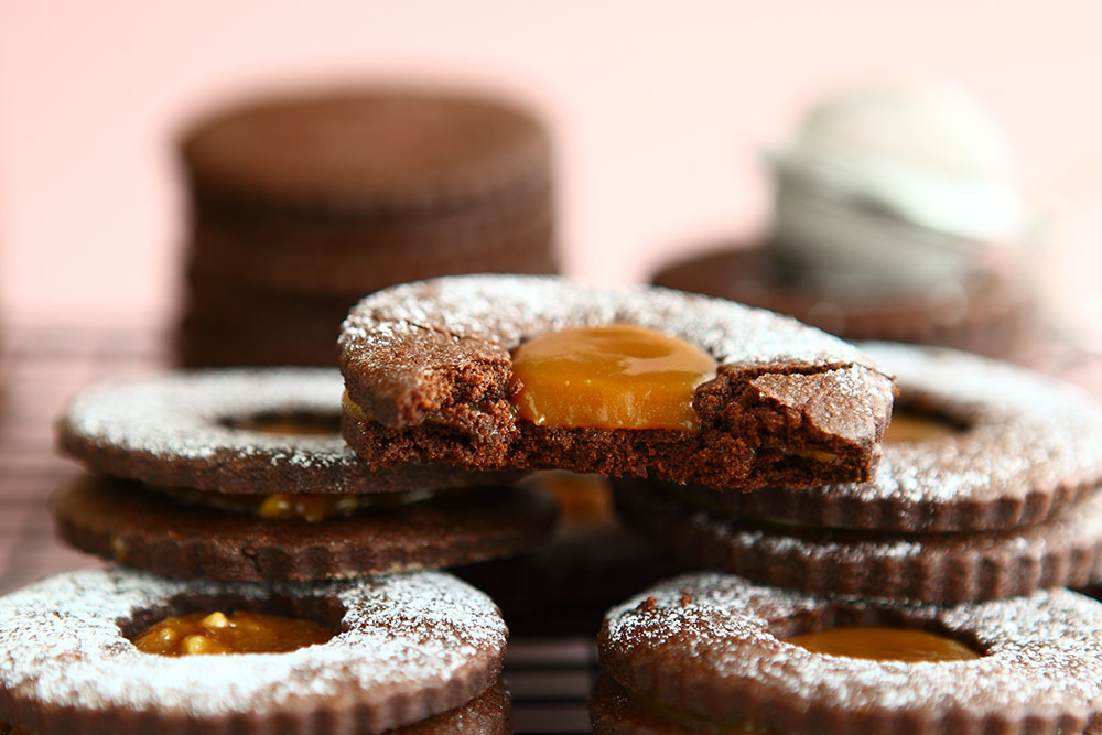 Caramel Beurre Sale Sandwich Cookies Caramel Beurre Sale Sandwich Cookies