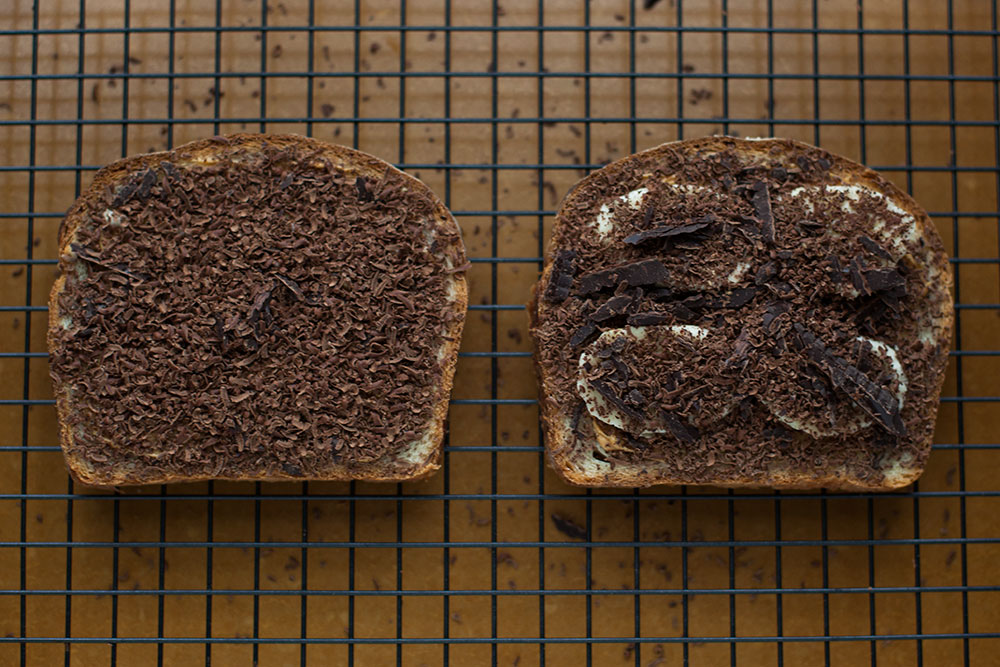 Peanut Butter, Banana and Chocolate Toast Peanut Butter, Banana and Chocolate Toast