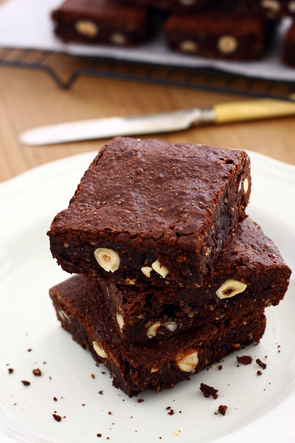 Hazelnut Brownies 2 Hazelnut Brownies 2