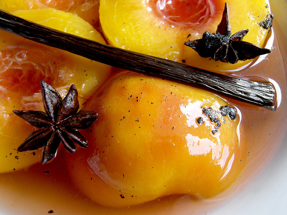 Peaches, Vanilla and Star Anise 1 Peaches, Vanilla and Star Anise 1