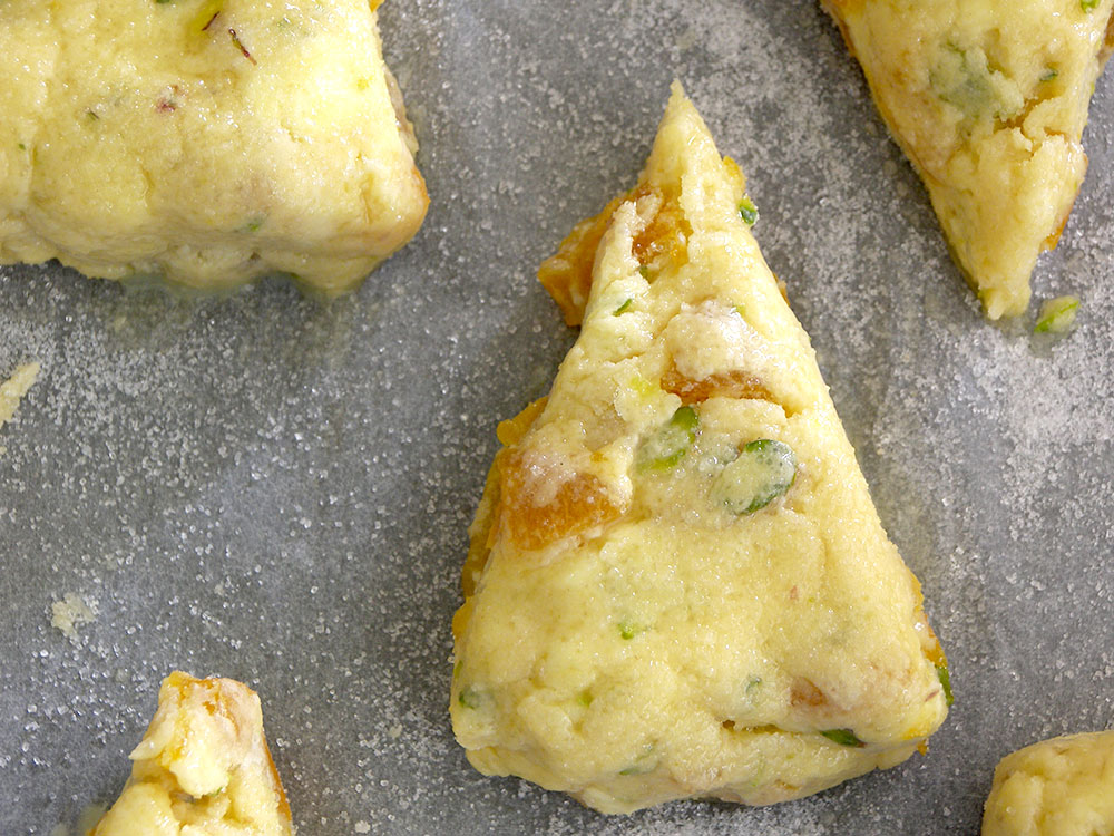 Dried Apricot and Pistachio Scone Dried Apricot and Pistachio Scone