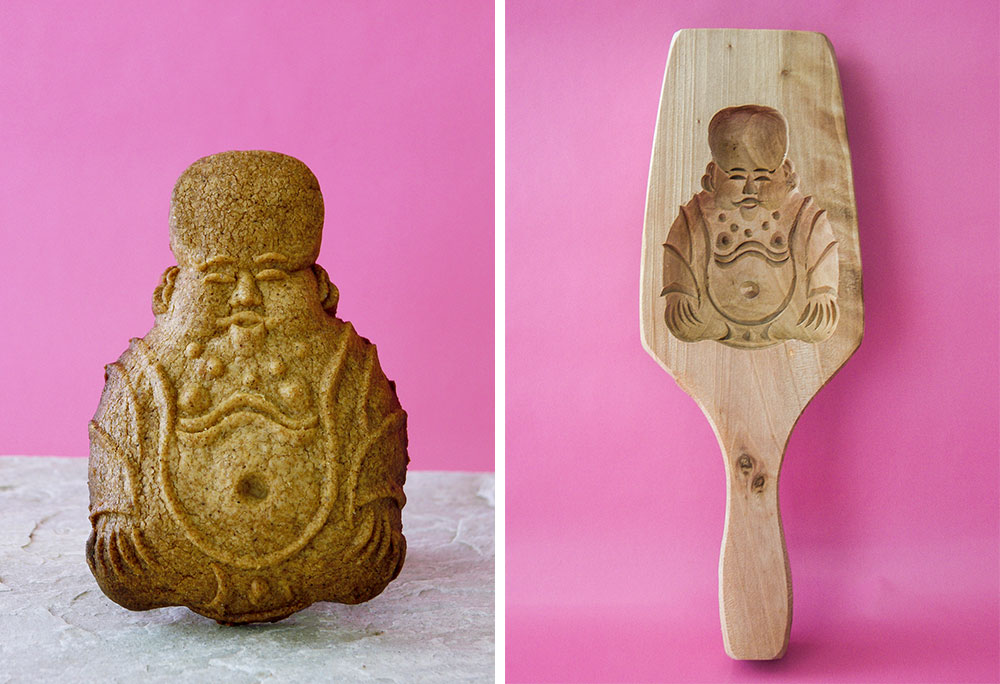 Cinnamon Buddha Cookies and Mold Cinnamon Buddha Cookies and Mold